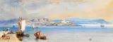 'Queensferry' by Rws Myles Birket Foster, watercolour heightened with white, sold Oct 2021