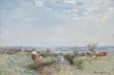 Joseph Morris Henderson Rsa, A Summer's Day, oil on canvas, laid on board