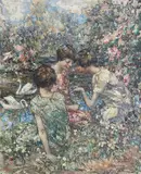 Edward Atkinson Hornel, The Butterfly