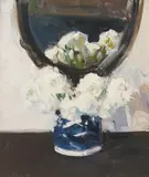 Still Life with Ranunculus by Francis Campbell Boileau Cadell Rsa Rsw, oil on panel, offered Oct 2021