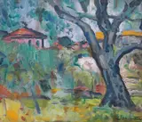 George Leslie Hunter, A distant roof top