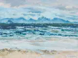Mary Armour Rsa Rsw, Seascape, oil on canvas