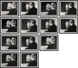 Dieter Appelt, Der Fleck auf dem Spiegel, den der Atemhauch schafft, 1977, 13 Silbergelatineabzüge, 2007