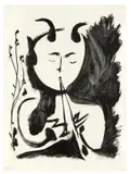 Faune musicien - No. 4 by Pablo Picasso, 1948, Lithographie auf Arches-Velin, sold May 2011