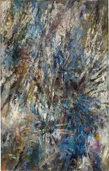 Raimund Girke, Ohne Titel, 1956, Öl auf Leinen