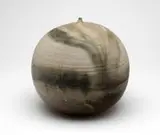 Rattle Vessel by Toshiko Takaezu, c. 1980, Glazed ceramic, sold Dec 2008