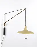 Wall lamp by Gino Sarfatti, c. 1954, Possibly Arteluce, sold Dec 2008