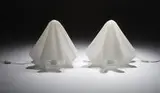 Shiro Kuramata, Pair of K-series OBA-Q table lights