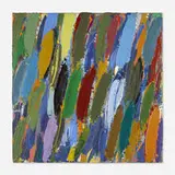 Kazuko Inoue, Untitled, 1986, acrylic on canvas