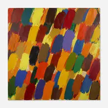 Kazuko Inoue, Untitled, 1984, acrylic on canvas