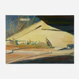 Richard Sheehan, Freeport Bridge, Late Afternoon, 1984, oil on canvas
