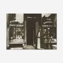 James VanDerZee, The Guarantee Photo Studio, gelatin silver print