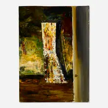 John Walker, Study for Infanta on the Yara, 1981, oil on canvas