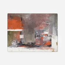 Gertrude Greene, Untitled, 1954, oil on paper