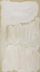 Whale House by Dan Christensen, 1977, acrylic, gesso, crayon on canvas, sold May 2004