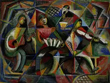 untitled by Leonard Nelson, 1942, oil on canvas, sold May 2004