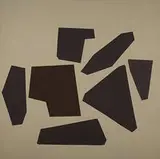 Robert Goodnough, Brown Shapes II