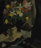Carl F. Binder, Still Life, 1928, oil on canvas