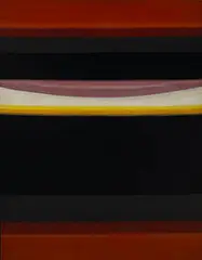 Lawrence Calcagno, Far Horizon, 1964, oil on canvas