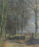 James McIntosh Patrick Rsa Roi Are Lld, Arching Boughs, Flocklones, 1955, oil on canvas