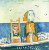 Harmonious by John Bellany C.B.E., R.A., H.R.S.A., L.L.D., oil on canvas, sold Oct 2021