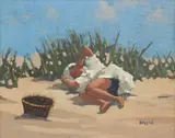 Jack Vettriano, On the Dunes