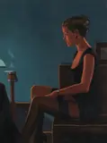 Jack Vettriano Obe Hon Lld, Queen of Diamonds, 2010, oil on canvas