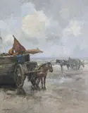 Willem George Frederik Jansen, Unloading the boat