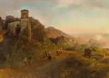 Oswald Achenbach, Aus der Umgebung von Rom
