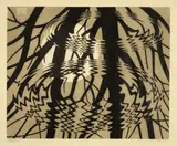 M. C. Escher, Rimpeling“ (Rippled surface)