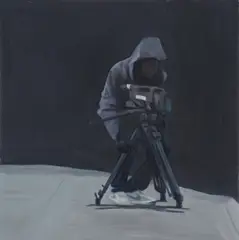 Tim Eitel, Kamera, 2007, Öl auf Leinwand