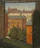 Arthur Segal, Blick aus dem Fenster
