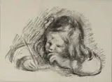 Le Petite Garcon au Porte-Plume by Pierre-Auguste Renoir, c. 1990, Lithograph, sold Dec 2008
