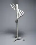 Bruce Tippett, Coat rack, c. 1968, Painted wood