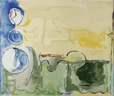 Flotilla by Helen Frankenthaler, 2006, Screenprint in 73 colors, sold Dec 2008