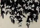 Mimosa by Donald Sultan, 2007, Screenprint with 18 colors, sold Dec 2008