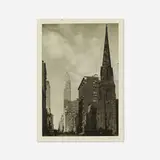 Wendell Scott MacRae, Spires of Religion and Commerce, 1980, gelatin silver print
