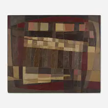 Thurloe Conolly, Painting Number XIV, 1950-1951, mixed media on Masonite