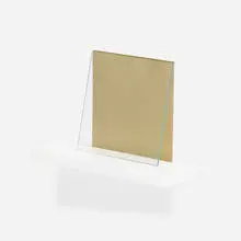 Double Message by Jose Dávila, 2016, glass, vinyl, and shelf, sold Mar 2020