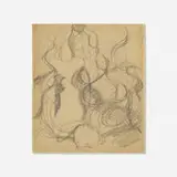 František Kupka, drawing, graphite on paper