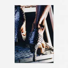 Marilyn Minter, Climber, 2005, C-print mounted to board