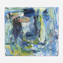 James Bohary, Blue Fin, 1993, oil on canvas