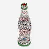 Howard Finster, Mr. Coke, 1989, enamel on wood