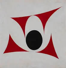 José de Rivera, untitled, 1948, oil on board