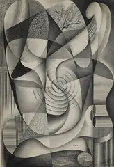 Medard Klein, drawing, graphite on paper