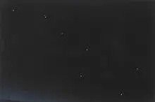 Big Dipper Over Desert by Ed Ruscha, 1982, aquatint, sold May 2004