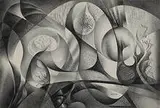 Medard Klein, drawing, graphite on paper