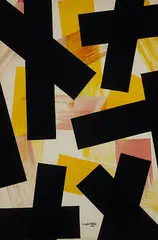 Angelo Testa, untitled, 1962, watercolor on board
