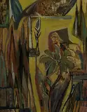 Avigdor Arikha, untitled, c. 1955, oil on artist board