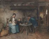 Albert Neuhuys, The family at the table